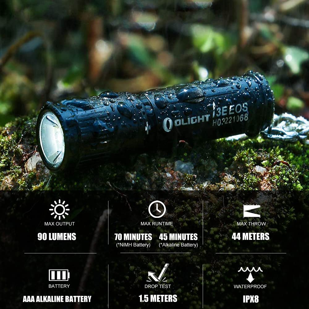 Ліхтар Olight I3E-EOS Black Фото 2